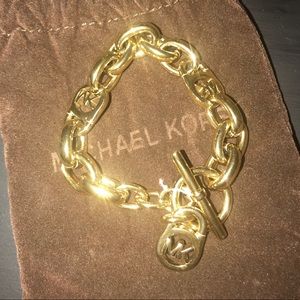 Micheal Kors logo bracelet